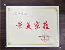 最美家庭奖章 最美家庭奖章